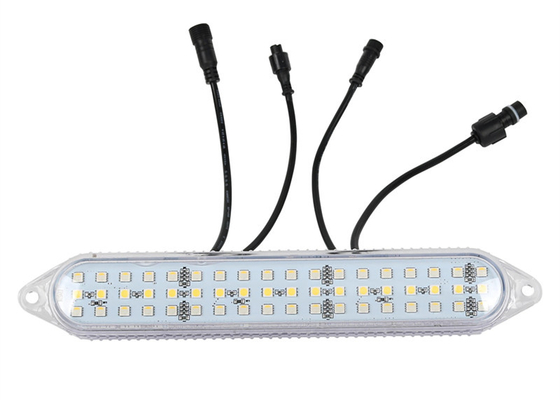 24V DMX512 RGBW Modulo de luz de píxeles LED para viajes de entretenimiento resistente al agua IP67